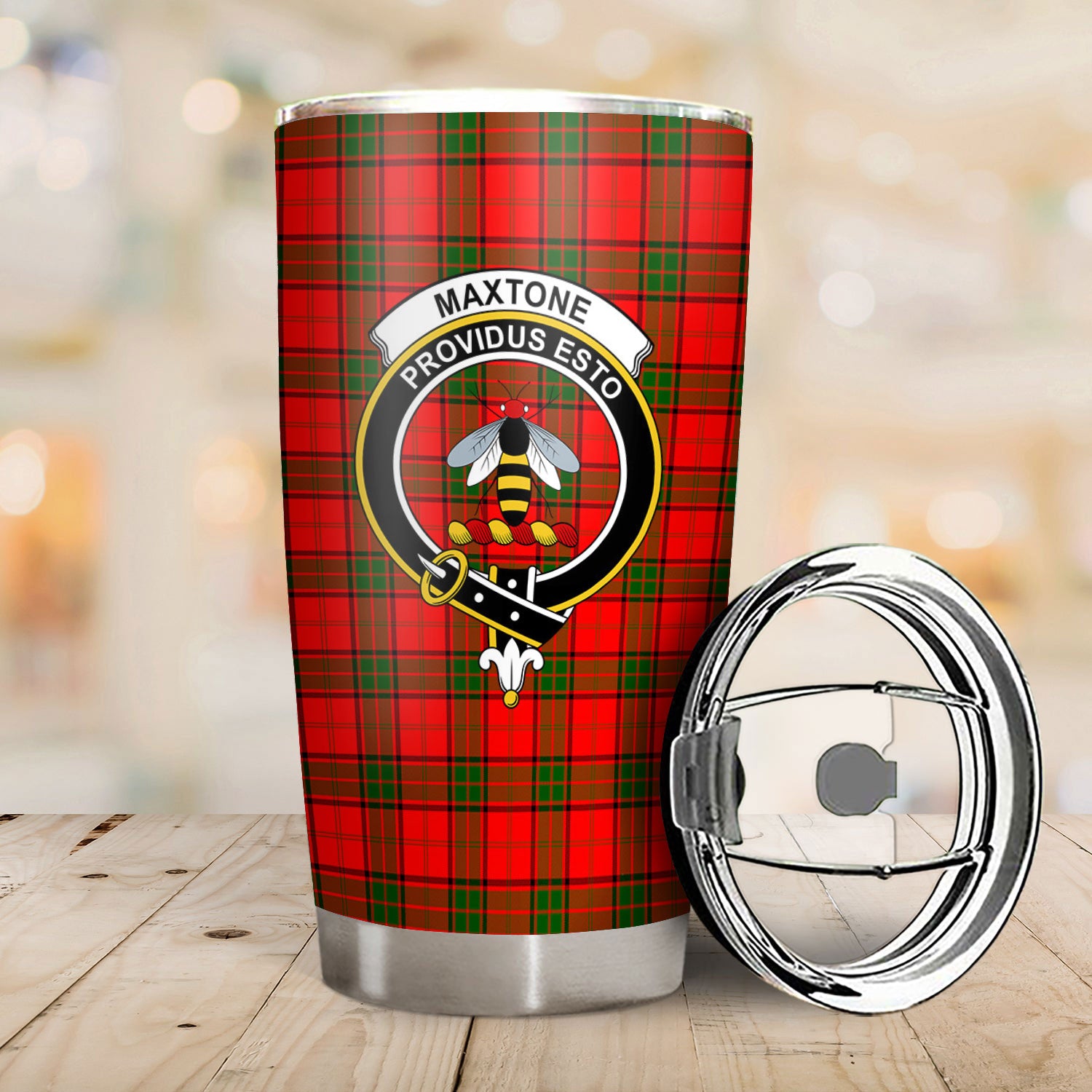 Maxtone Tartan Crest Tumbler