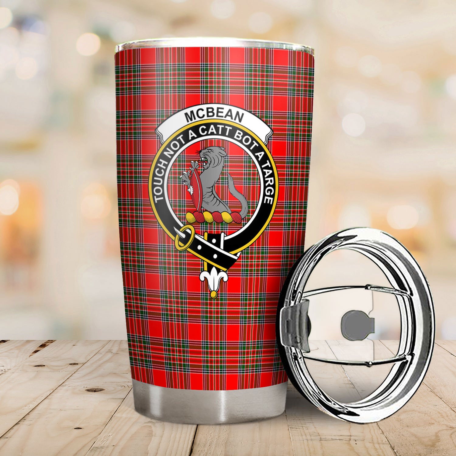 McBean Tartan Crest Tumbler