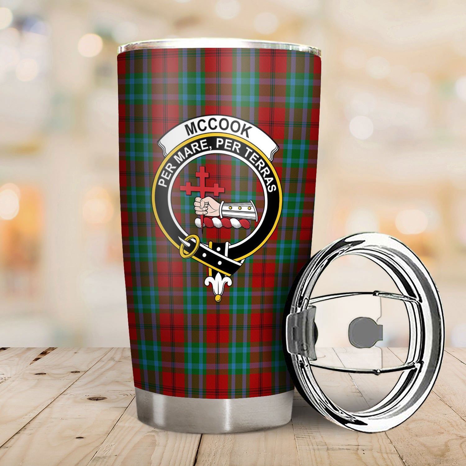 McCook Tartan Crest Tumbler