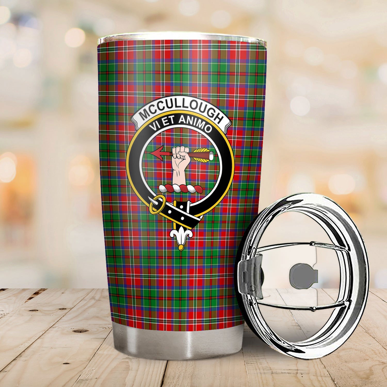 McCullough Tartan Crest Tumbler