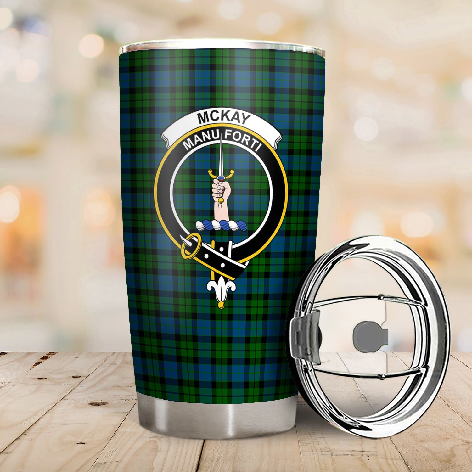 McKay Modern Tartan Crest Tumbler