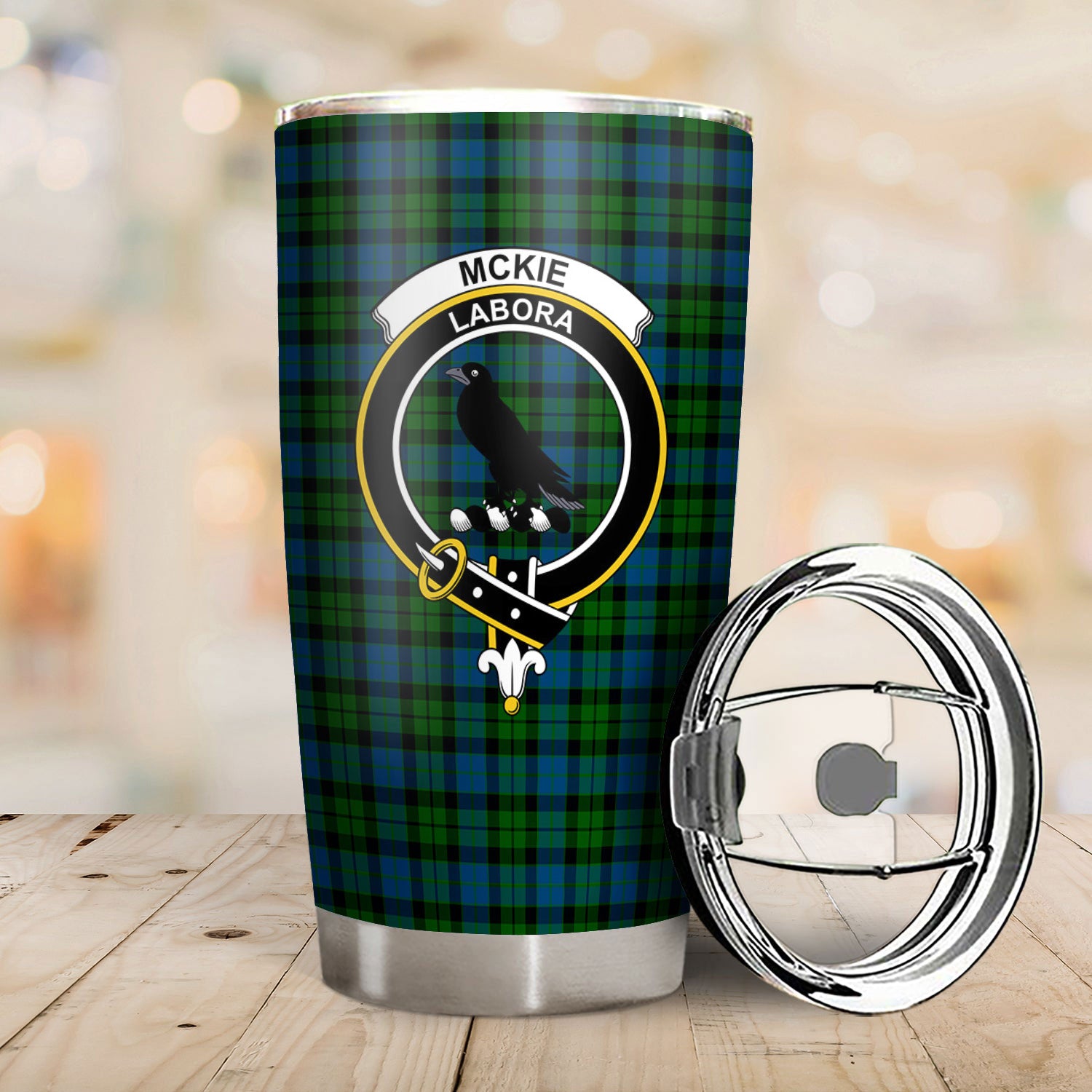 McKie Tartan Crest Tumbler