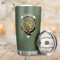 McKintosh Hunting Ancient Tartan Crest Tumbler