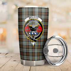 McLeod of Harris Weathered Tartan Crest Tumbler