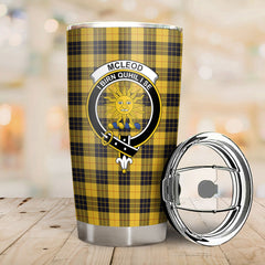 McLeod of Lewis Ancient Tartan Crest Tumbler