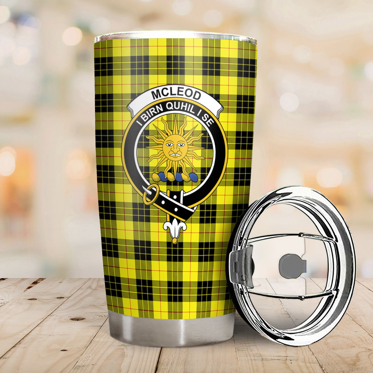 McLeod of Lewis Modern Tartan Crest Tumbler