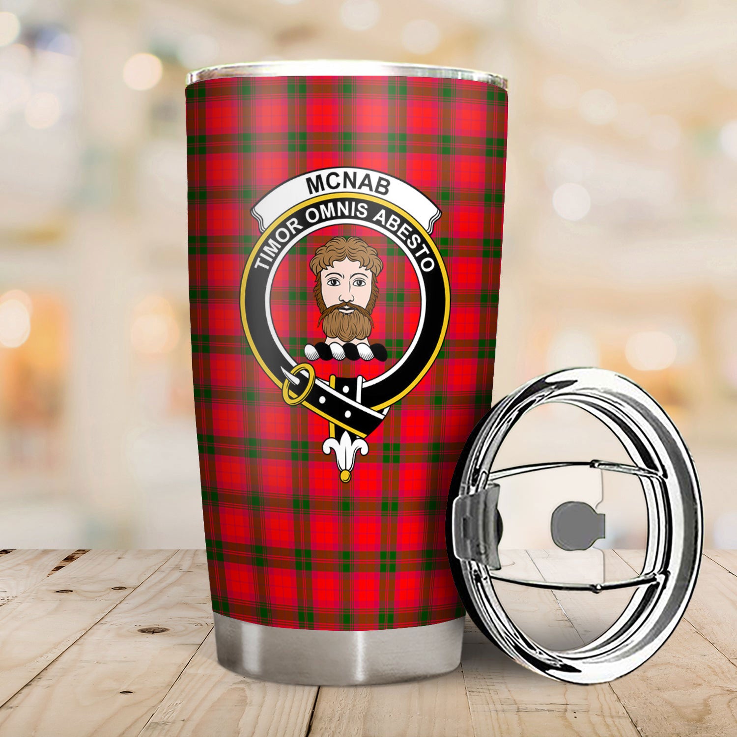 McNab Modern Tartan Crest Tumbler