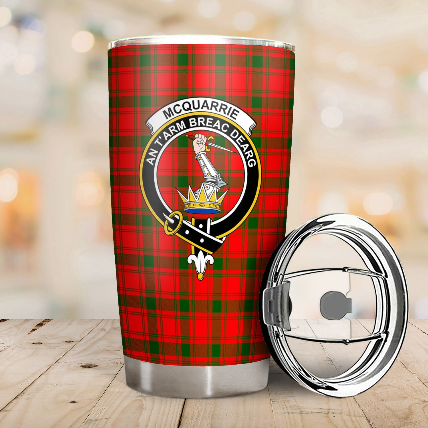 McQuarrie Tartan Crest Tumbler