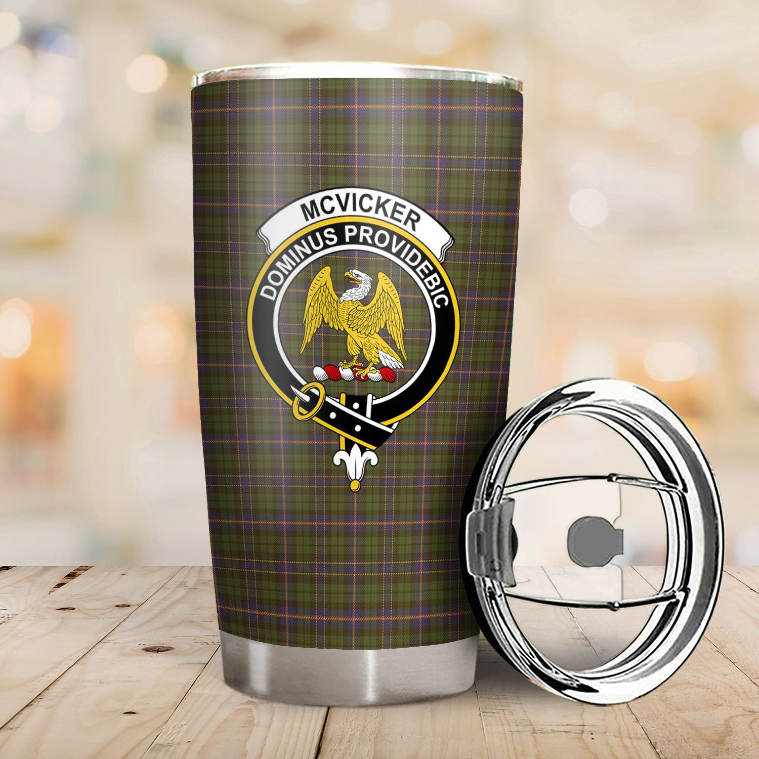 McVicker Tartan Crest Tumbler