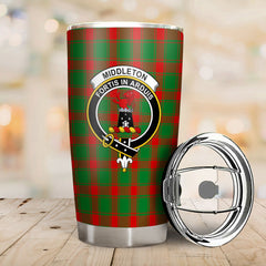 Middleton Modern Tartan Crest Tumbler