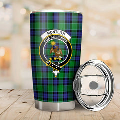 Monteith Tartan Crest Tumbler