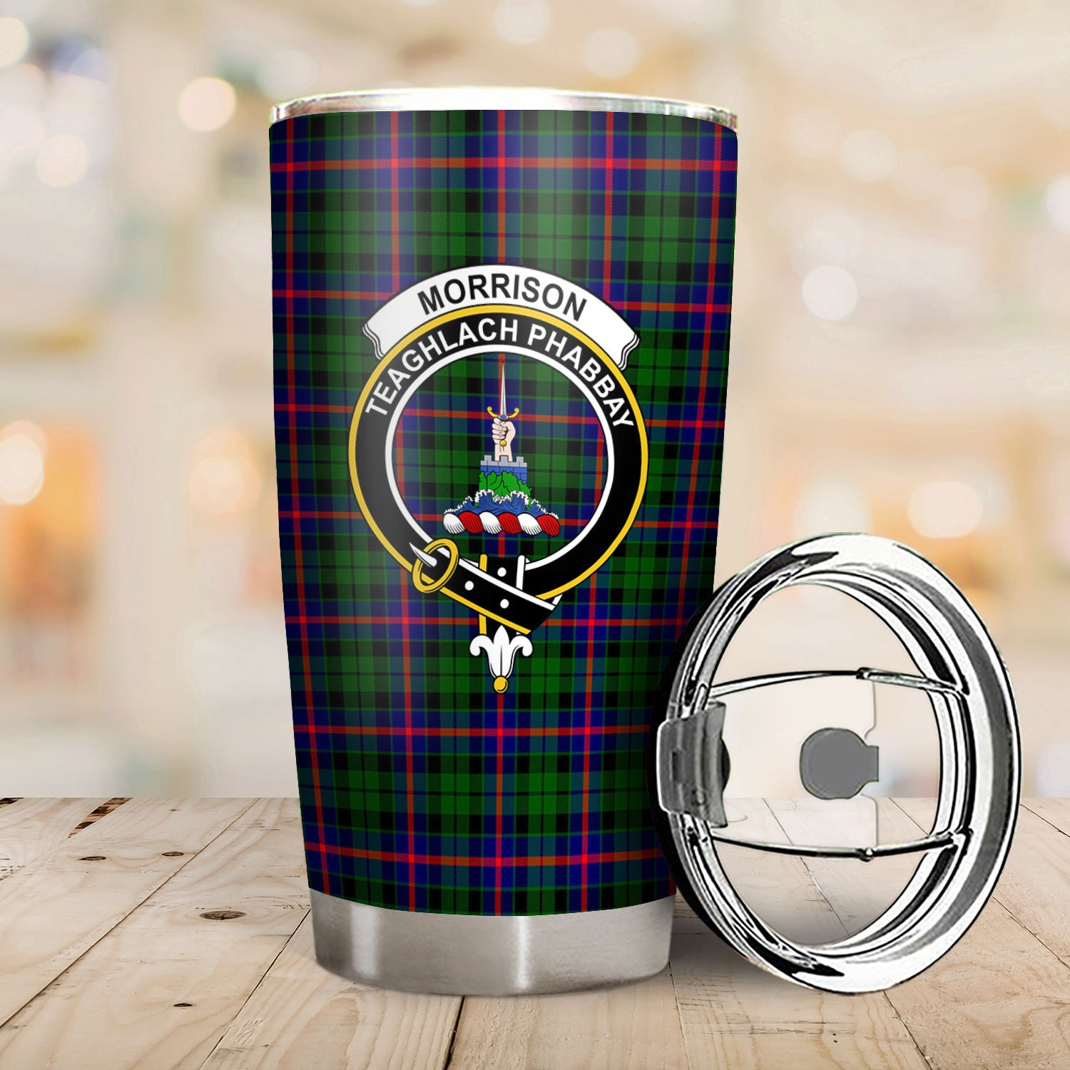 Morrison Modern Tartan Crest Tumbler