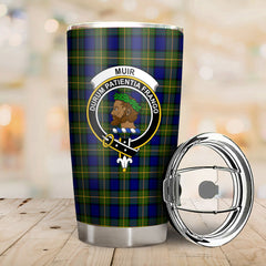 Muir Tartan Crest Tumbler