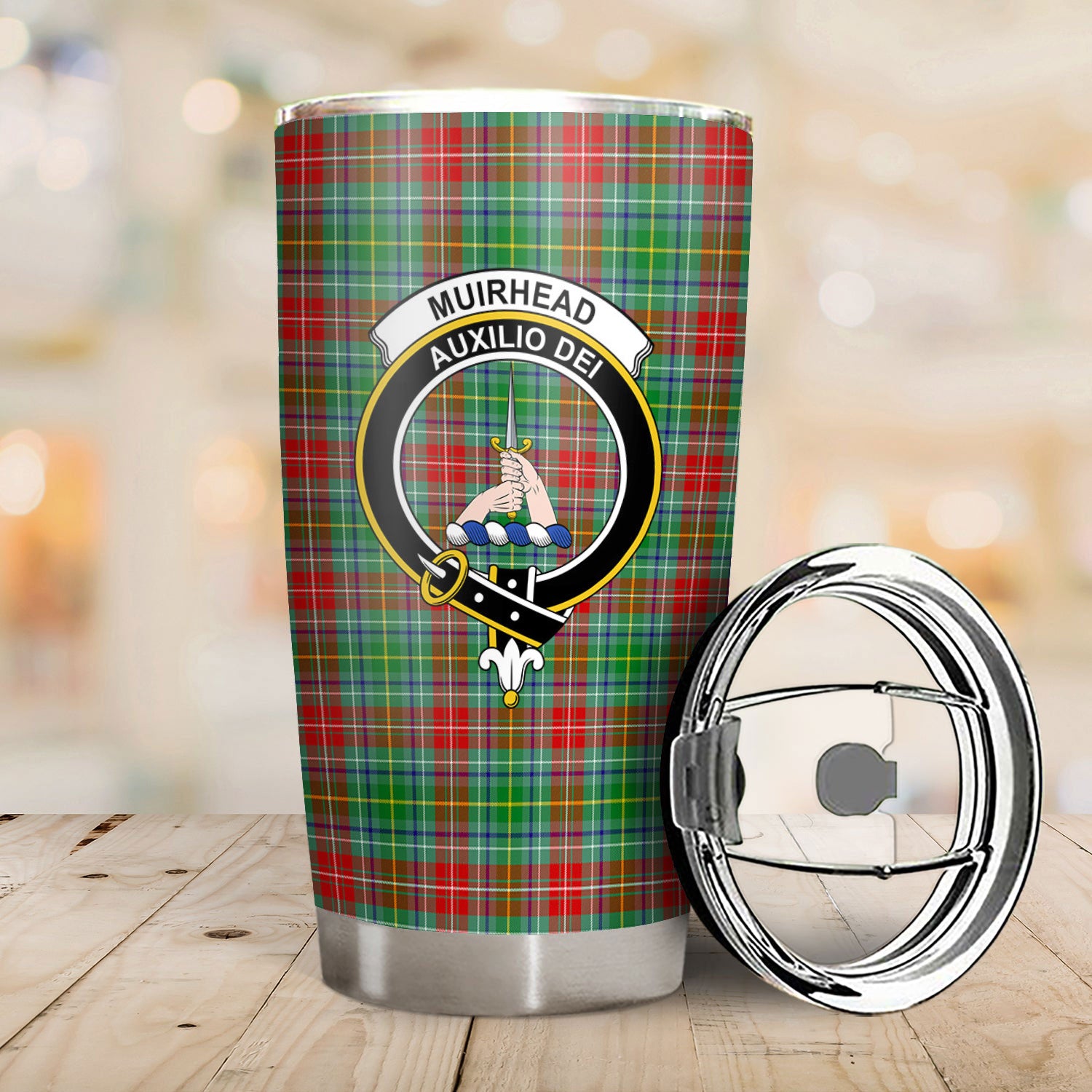 Muirhead Tartan Crest Tumbler