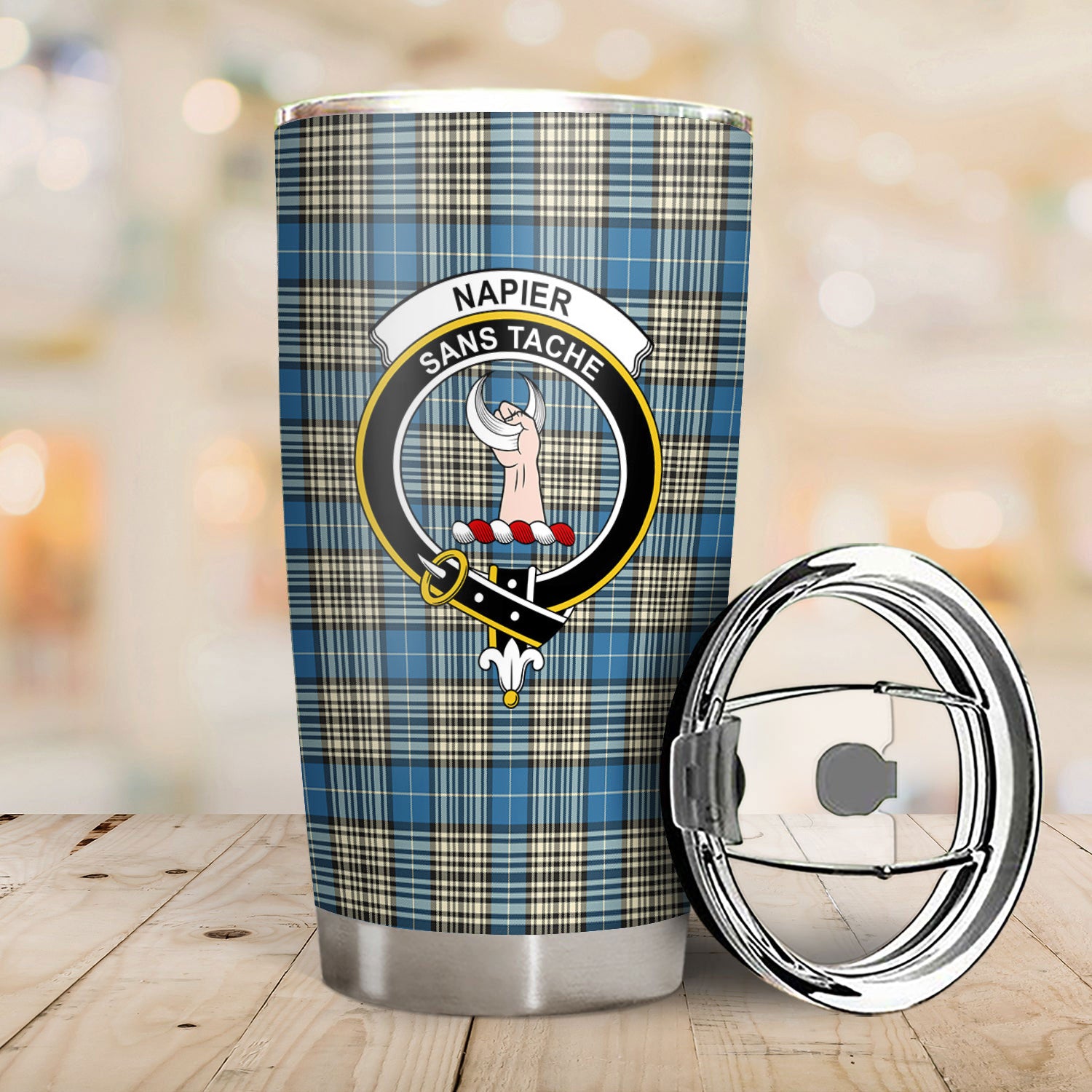 Napier Ancient Tartan Crest Tumbler