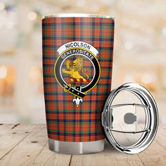 Nicolson Ancient Tartan Crest Tumbler