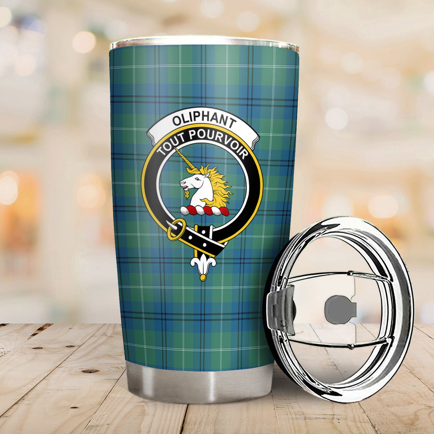 Oliphant Ancient Tartan Crest Tumbler