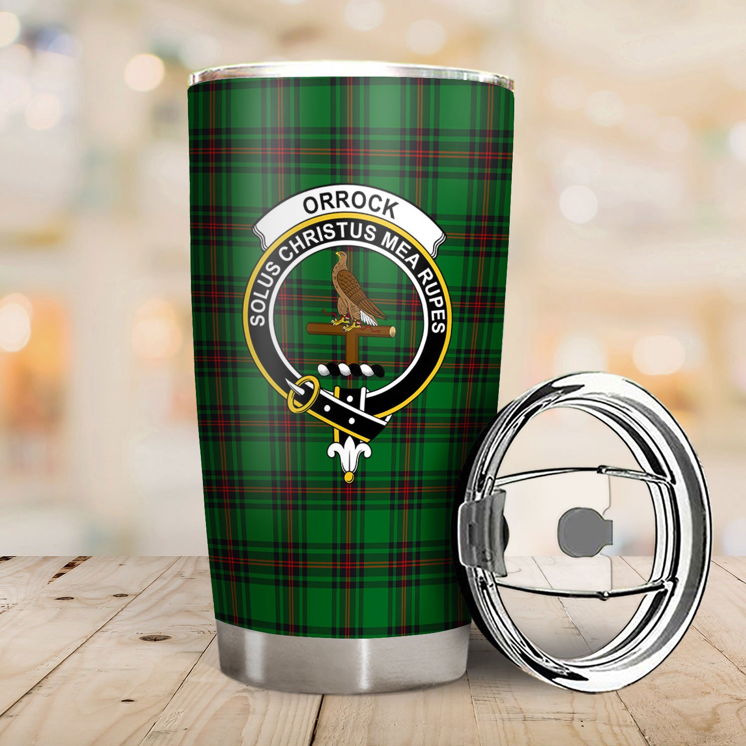 Orrock Tartan Crest Tumbler