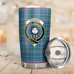 Pitcairn Hunting Tartan Crest Tumbler