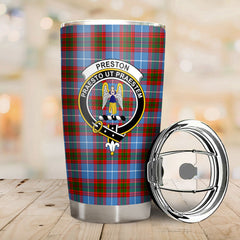 Preston Tartan Crest Tumbler