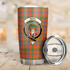 Ross Ancient Tartan Crest Tumbler