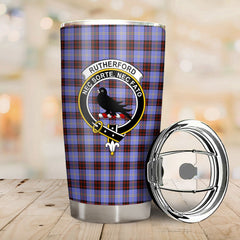 Rutherford Tartan Crest Tumbler