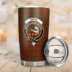 Skene Modern Tartan Crest Tumbler