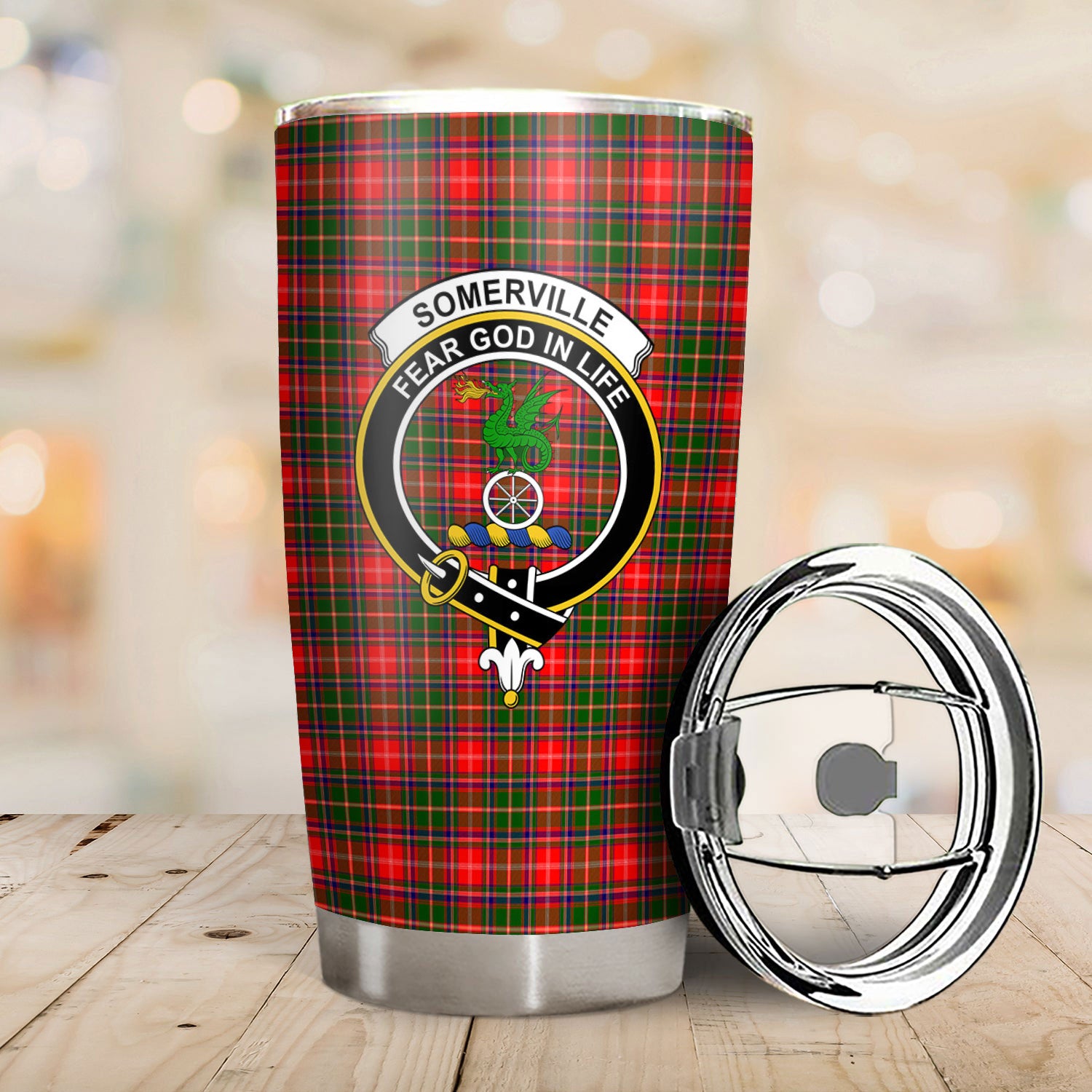 Somerville Tartan Crest Tumbler