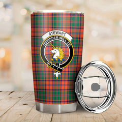 Stewart of Appin Ancient Tartan Crest Tumbler