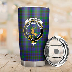 Strachan Tartan Crest Tumbler