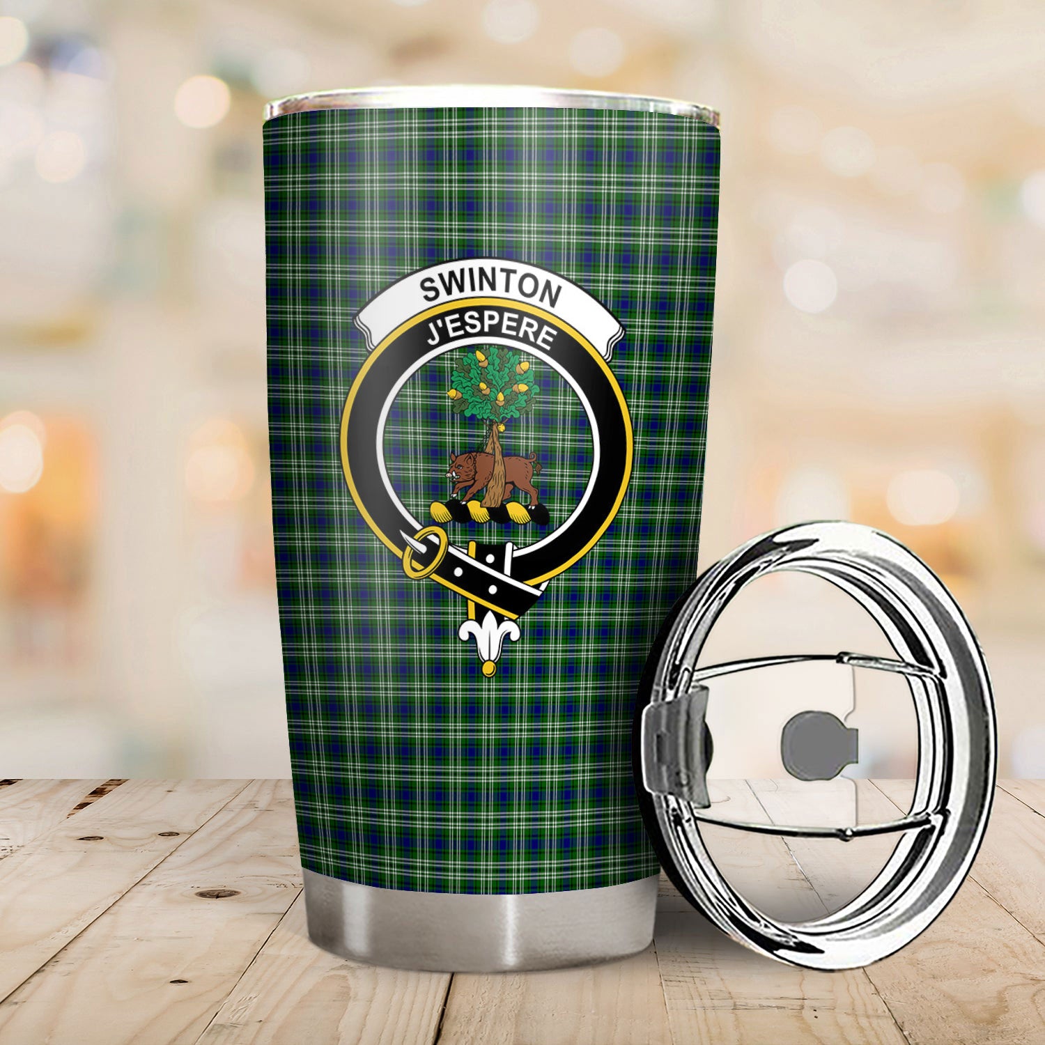 Swinton Tartan Crest Tumbler