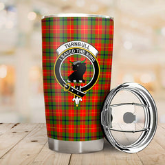 Turnbull Dress Tartan Crest Tumbler