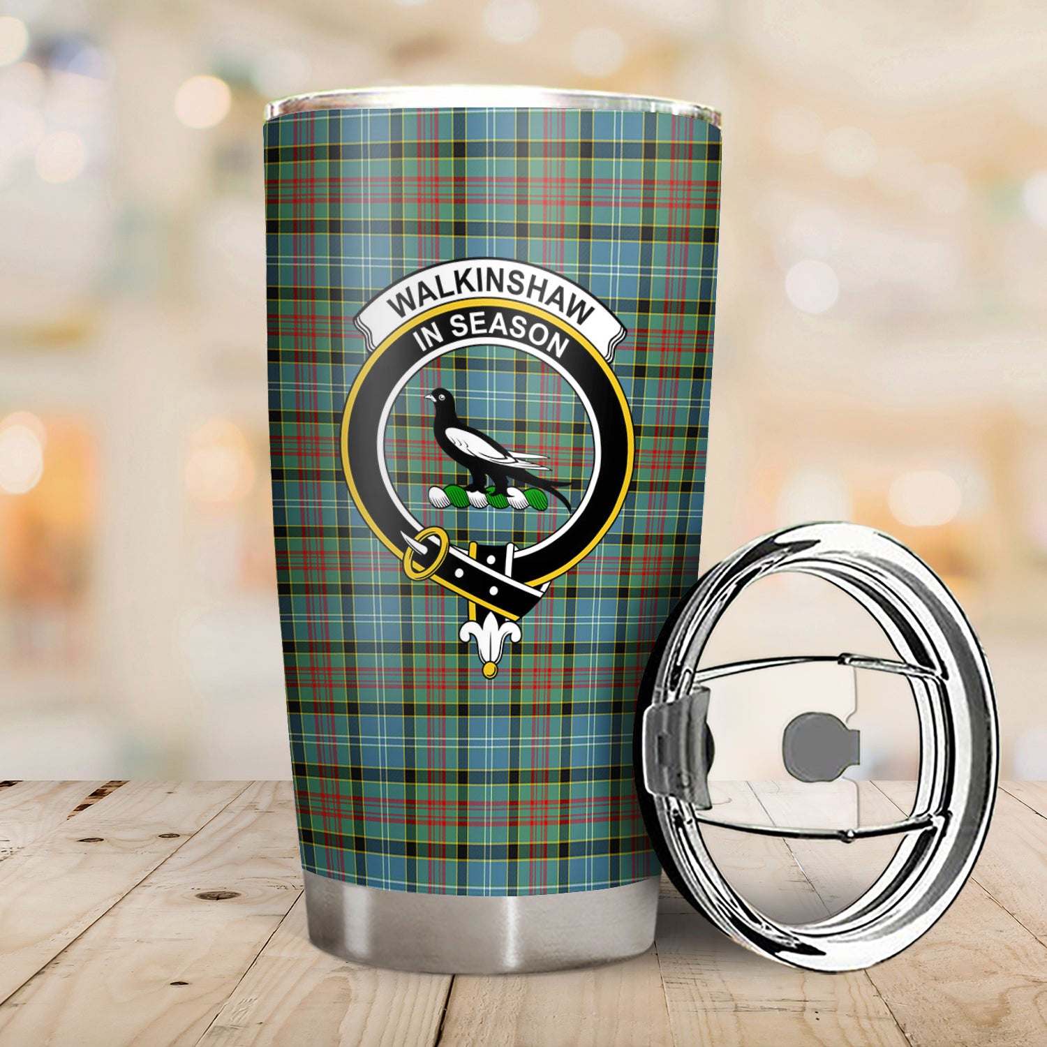 Walkinshaw Tartan Crest Tumbler