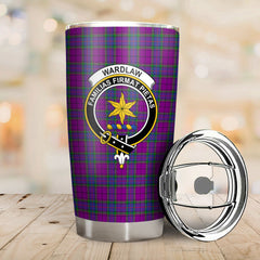 Wardlaw Modern Tartan Crest Tumbler