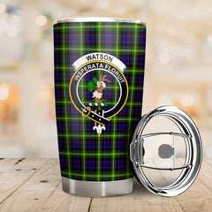 Watson Modern Tartan Crest Tumbler