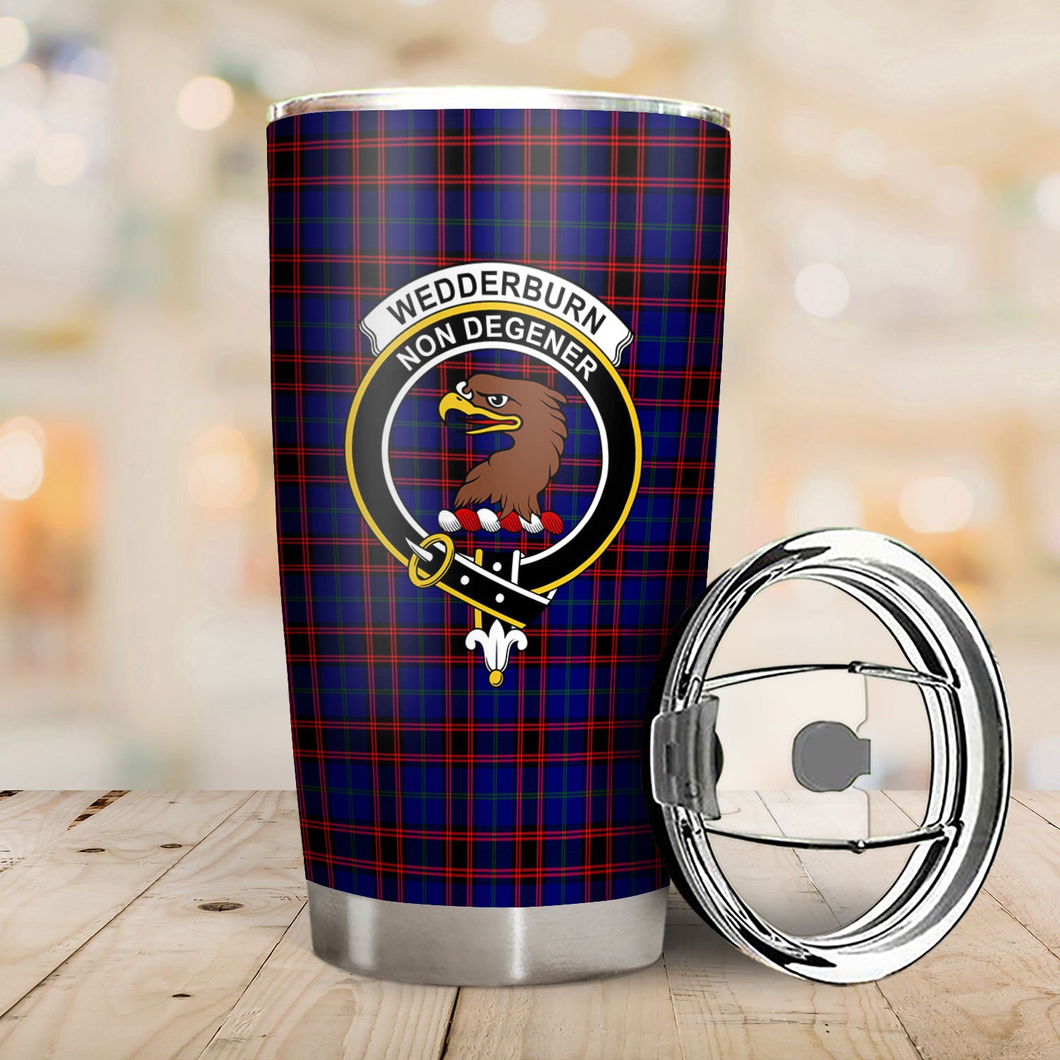 Wedderburn Tartan Crest Tumbler