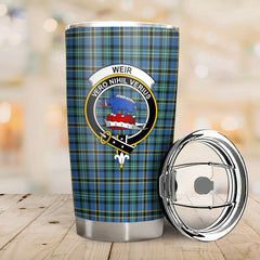 Weir Ancient Tartan Crest Tumbler