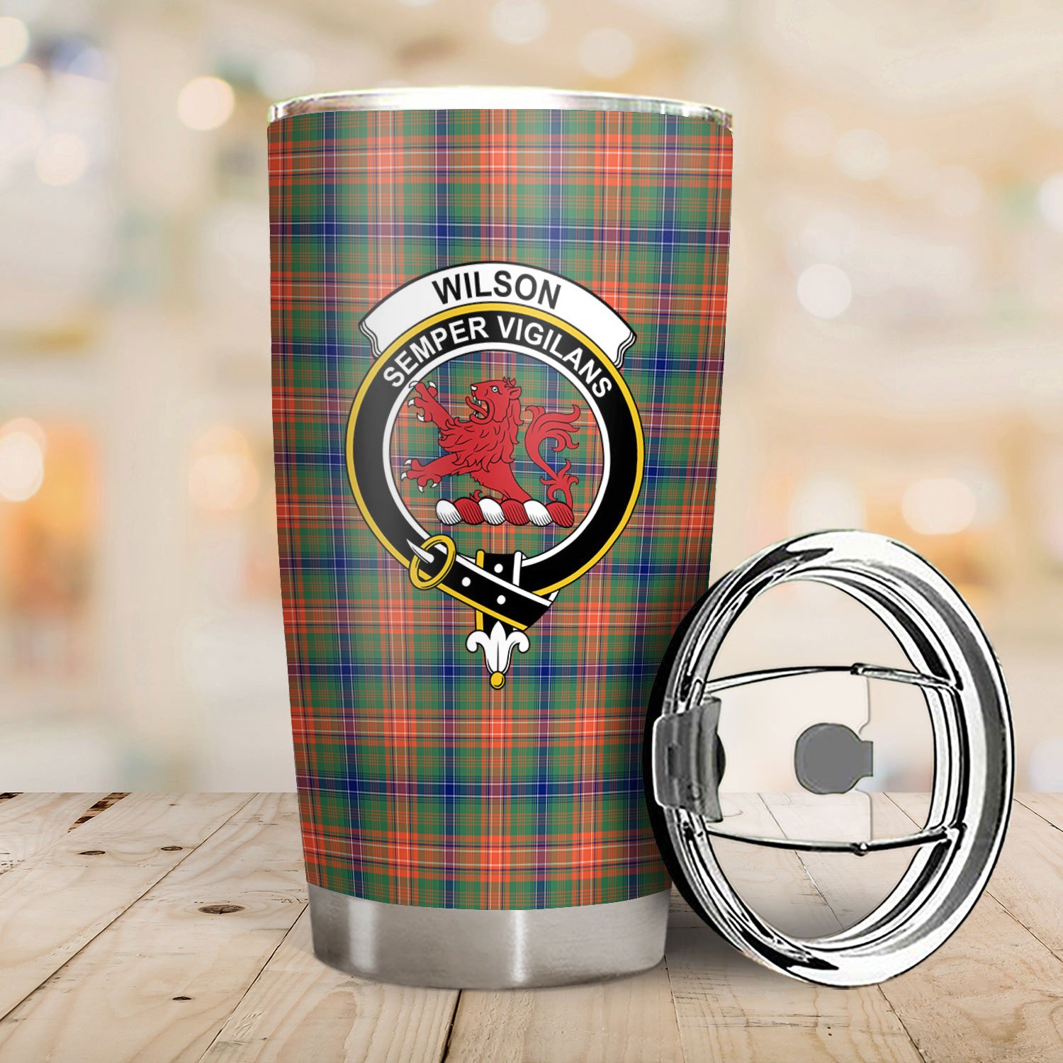 Wilson Ancient Tartan Crest Tumbler