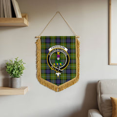Ferguson Ancient Tartan Crest Wall Hanging Banner - Wood Pole