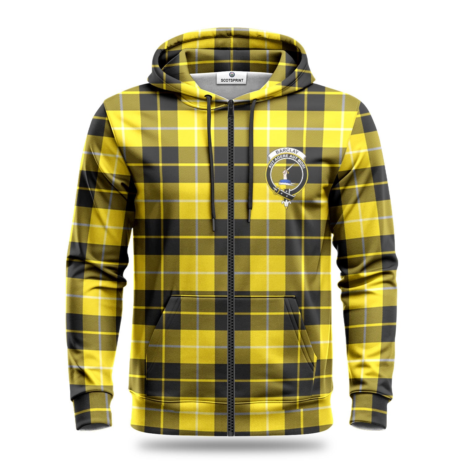 Barclay Dress Modern Tartan Crest Hoodie