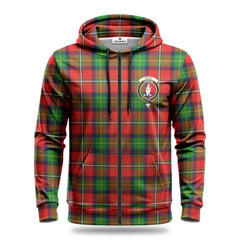 Boyd Modern Tartan Crest Hoodie