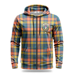 Buchanan Ancient Tartan Crest Hoodie