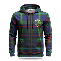 Caldwell Tartan Crest Hoodie