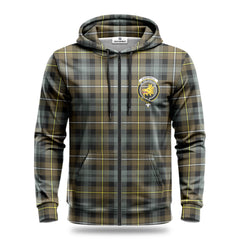 Campbell Argyll Weathered Tartan Crest Hoodie