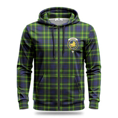 Campbell of Breadalbane Modern Tartan Crest Hoodie