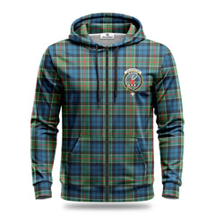 Colquhoun Ancient Tartan Crest Hoodie