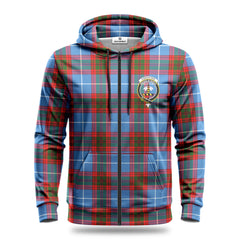 Congilton Tartan Crest Hoodie