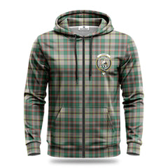 Craig Ancient Tartan Crest Hoodie