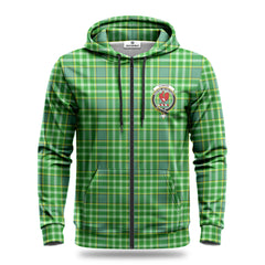 Currie Tartan Crest Hoodie