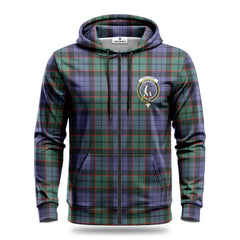 Fletcher Modern Tartan Crest Hoodie